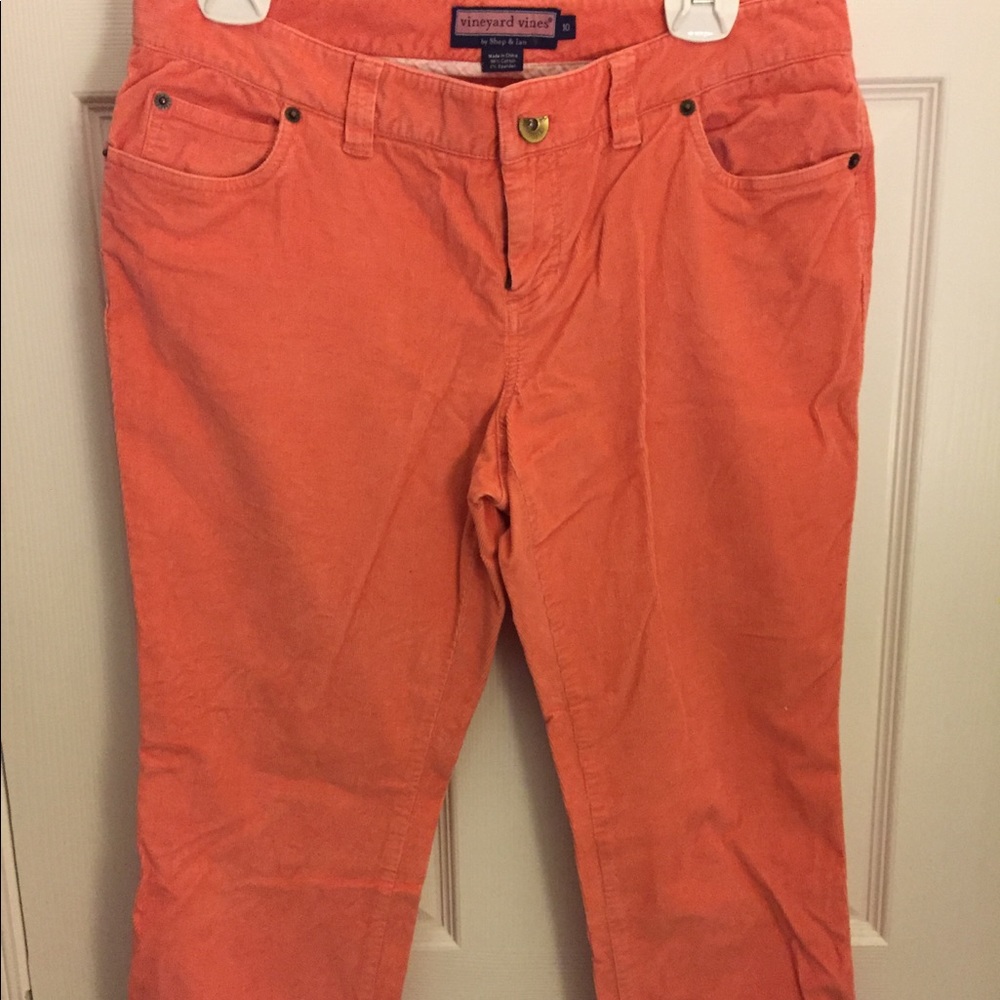 Vineyard Vines Coral corduroys